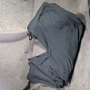 Hyba Lightweight Black Stretch Joggers with Pockets & Drawstring Waist VG 2X